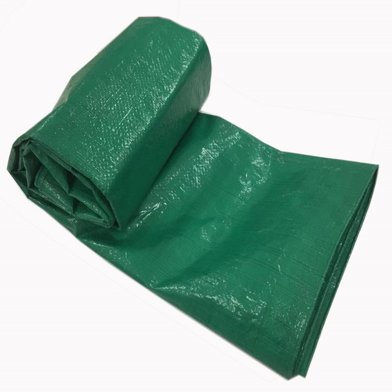 Strato di plastica della tela cerata della copertura del camion della tela cerata laminata LDPE del LDPE del tessuto intessuto HDPE di colore verde